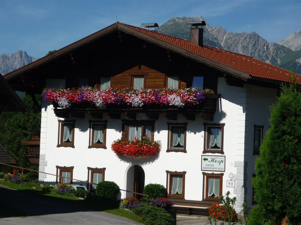 Gastehaus Hosp Appartement Obsteig Kamer foto