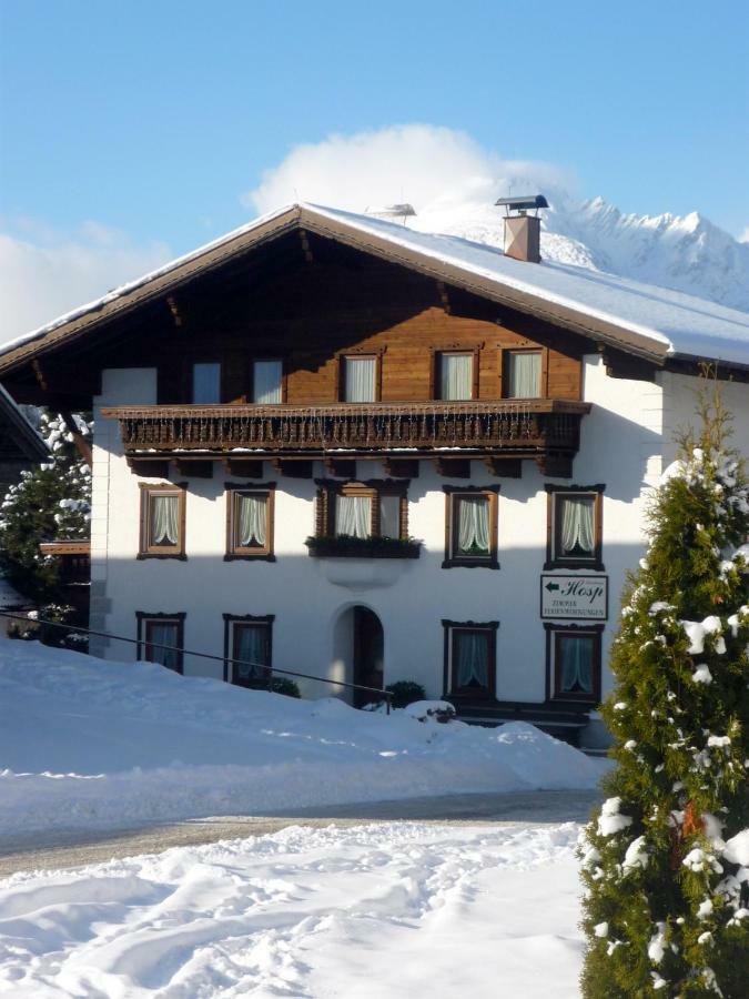 Gastehaus Hosp Appartement Obsteig Buitenkant foto